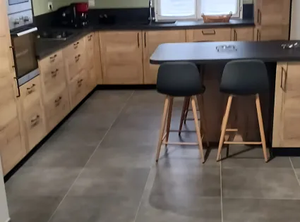 pose de carrelage vitre