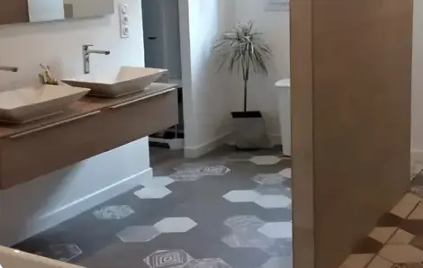 pose de faïence à Bain-de-Bretagne - image 4